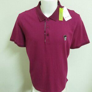 NEW XL Purple Robert Graham Men’s #639T Polo Shirt *Snag